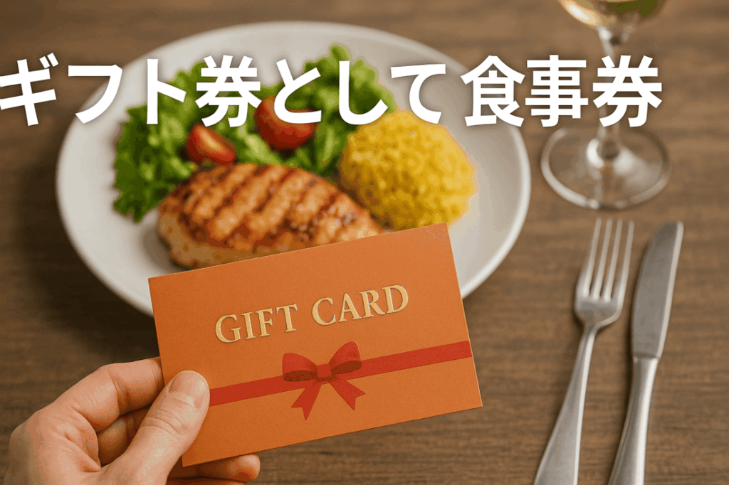 お食事ギフト券とは